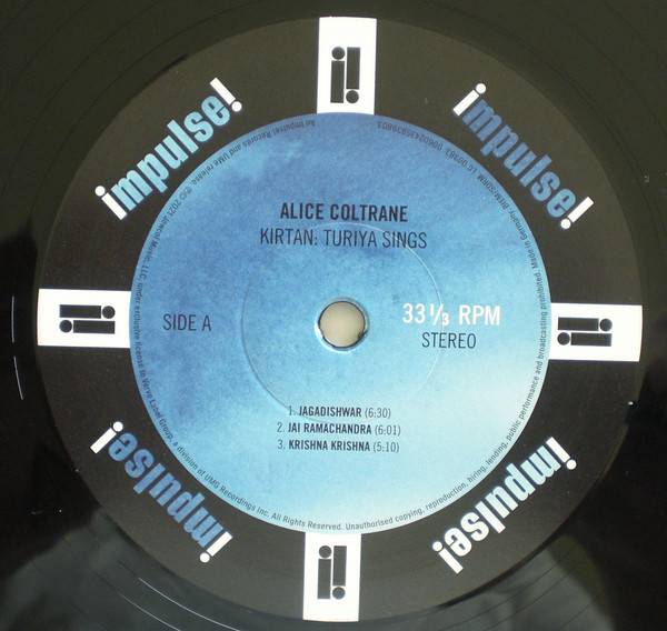 Alice Coltrane – Kirtan Turiya Sings (2LP)